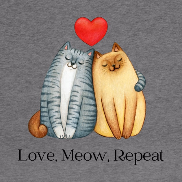 Love, Meow, Repeat by Whiskers and Wings